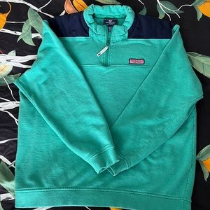 Pre Owned- Men’s Vineyard Vines Shep & Ian Marthas Vineyard 1/4 Zip Sweatshirt